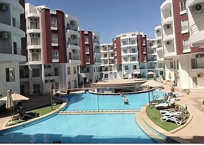 Pool View 2Br Duplex At Aqua Palms, Al Ahyaa Apartment